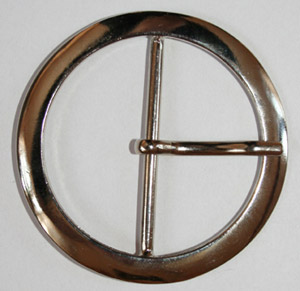 Metallspänne - Runt 6 cm