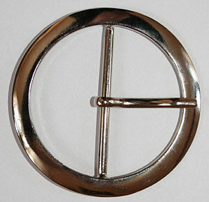Metallspänne - Runt 6 cm