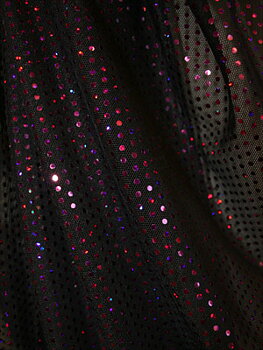 PALJETTMESH - svart/fuchsia