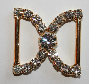 CONNECTOR - crystal/guld