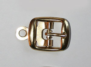 METALLSPÄNNE guld 2,7x2,3 cm