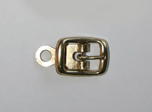 METALLSPÄNNE guld 1,5x2 cm