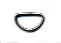 D-RING silver 2 cm