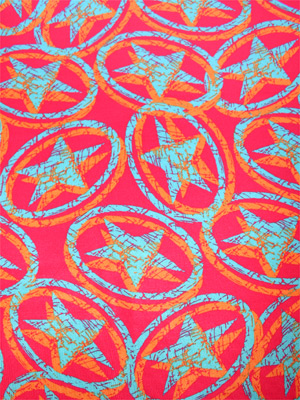STARS - korall/orange/turkos