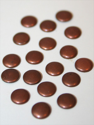 RUNDA  koppar,  6 mm,  100 st.