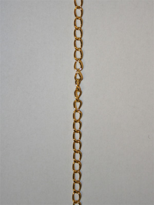 KEDJA - guld, 3x5 mm