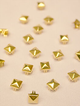 PUNKNITAR - guld 7 mm