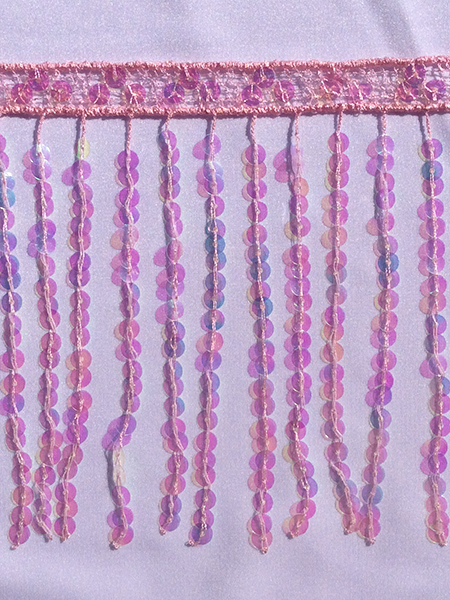 PALJETTFRANS - iridescent 15 cm