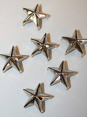 STJÄRNOR - silver 21 mm