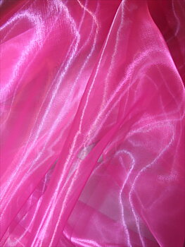 ORGANZA - Hot Pink