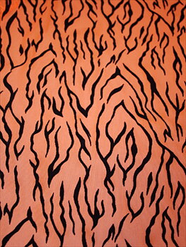 BLACKFLAMES - orange/svart