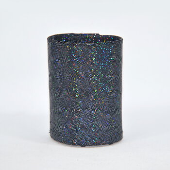 HAIRCUFF - svart glitter