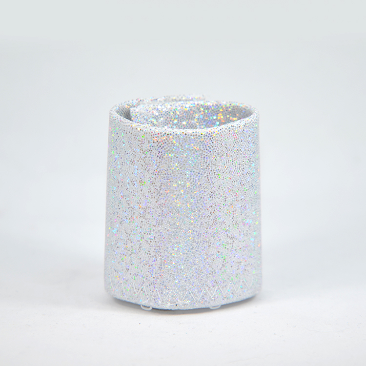 HAIRCUFF - vit glitter