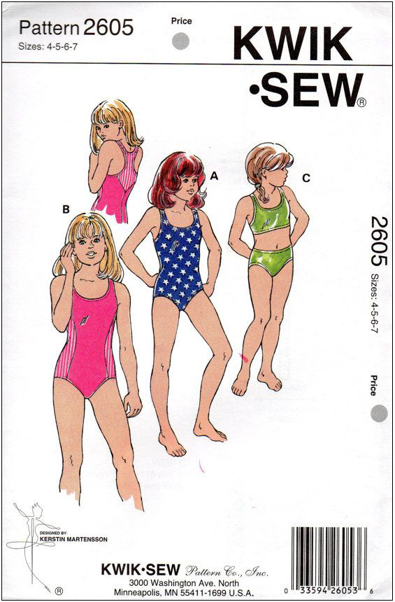 Baddräkt & Bikini 4-7 år