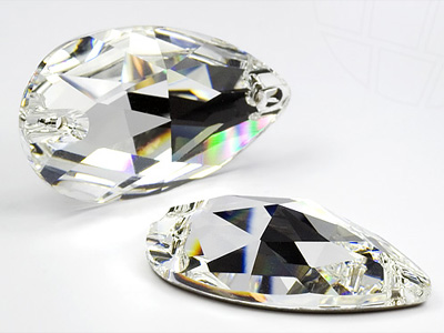 3230 Crystal (001) 28x17 mm  - 2