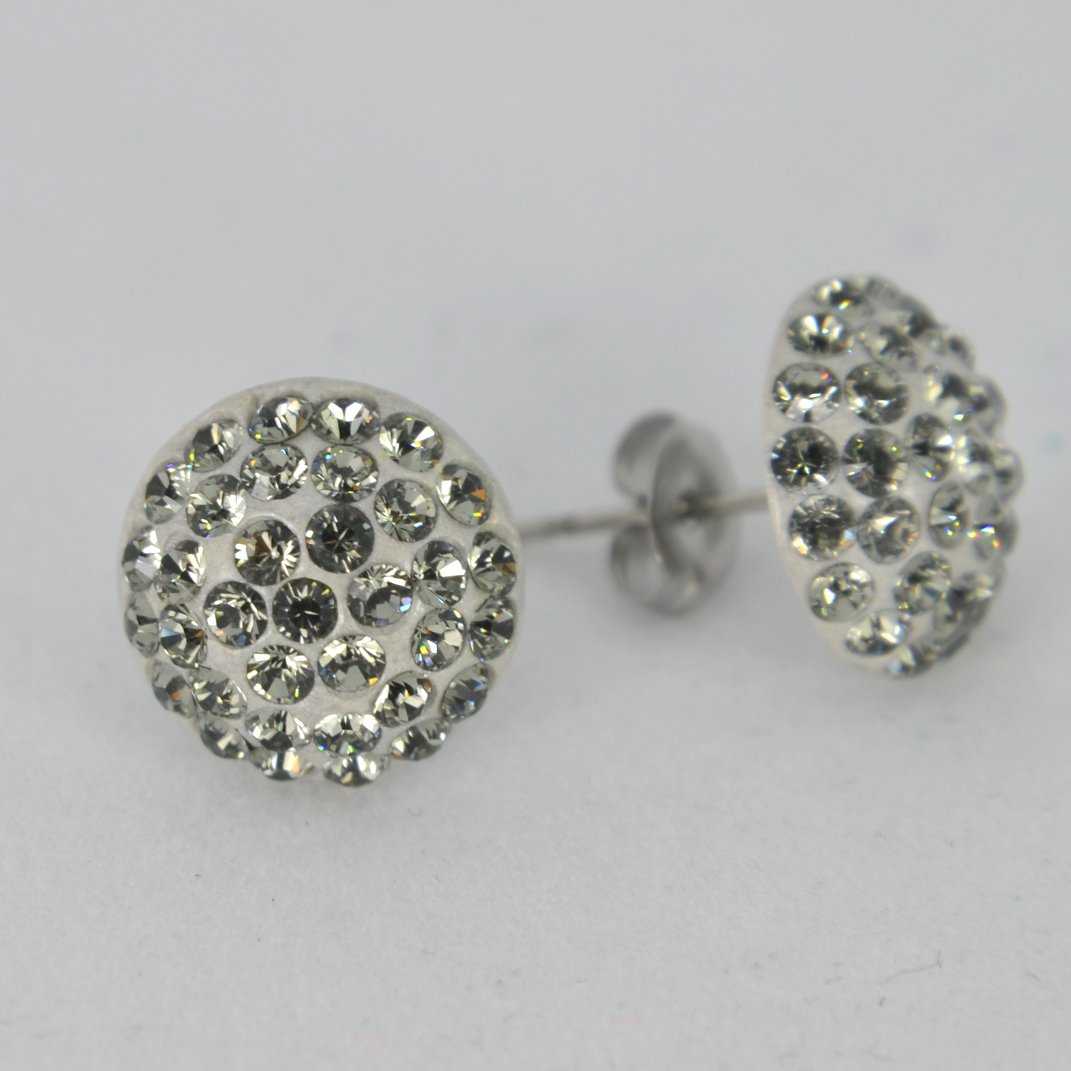 Swarovski PAVEBALLS - örhängen / Black Diamond