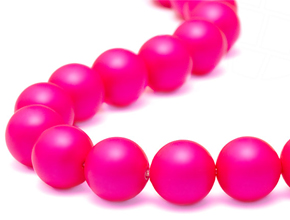 PÄRLA | Neonrosa - 8 mm