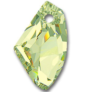 6656 Galactic Vertical Crystal Luminous Green (001 LUMG)