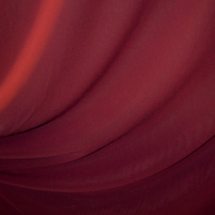 CHIFFON | Vinröd