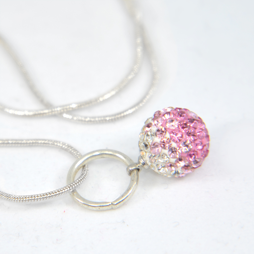 DISCOHALSBAND - Rosa - 4