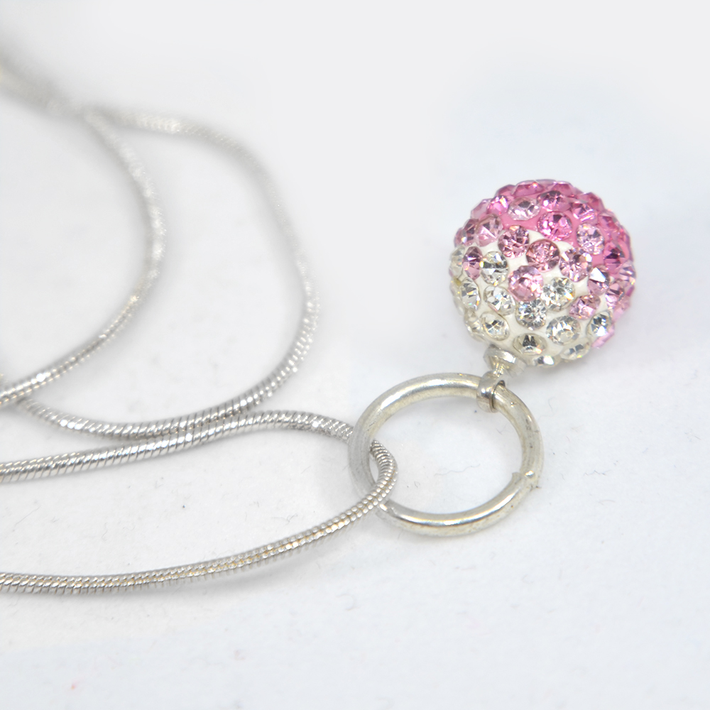 DISCOHALSBAND - Rosa - 3