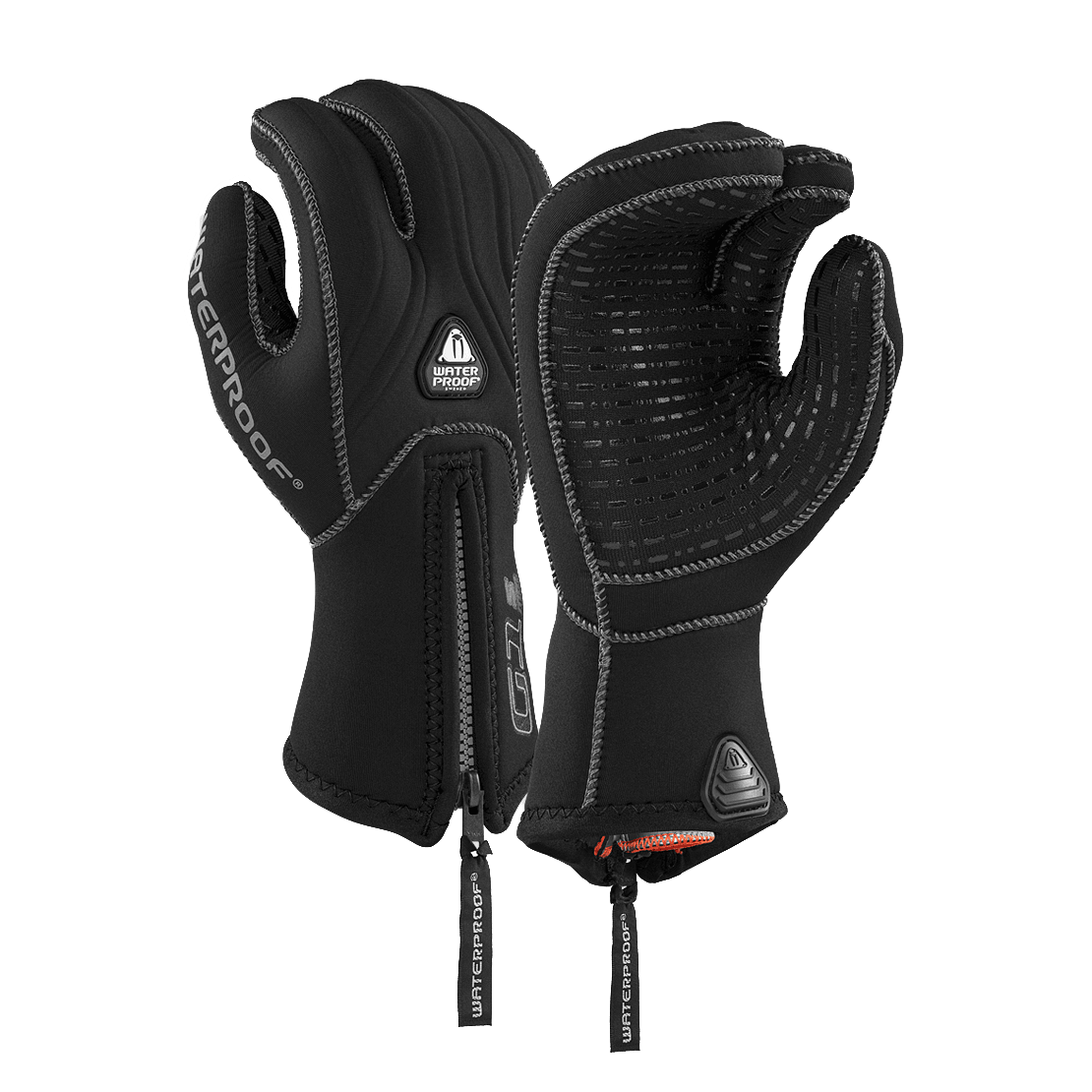 Waterproof handske 5mm 3-finger