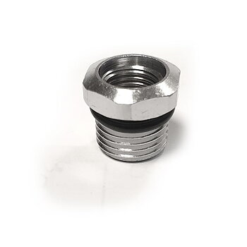 UNF Hose Adapter 1/2" male - 3/8" female