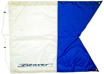 Dykflagga A-flagga Stor