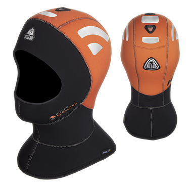 Waterproof huva 5/7mm High Visibility