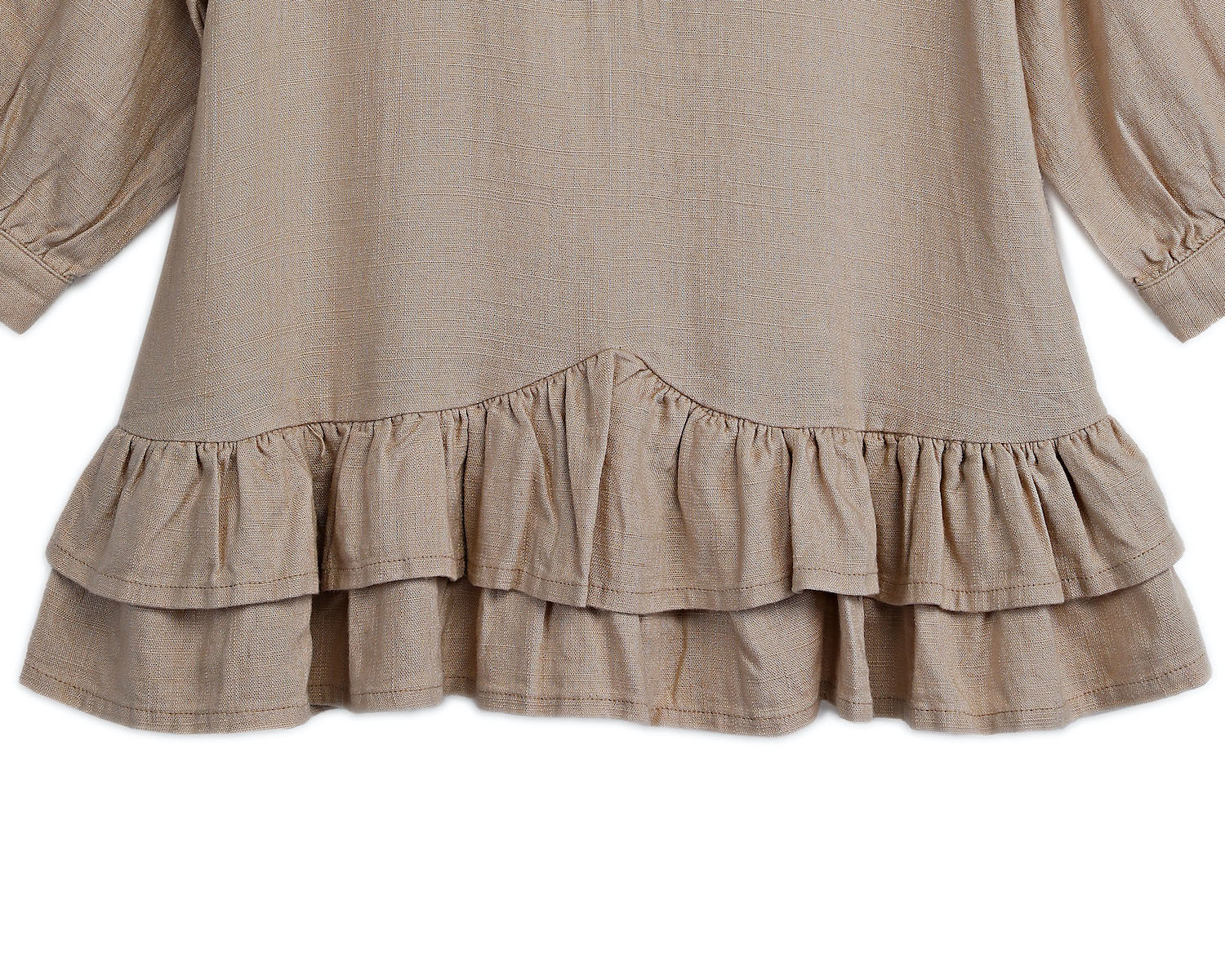 SKJORTKLÄNNING - BEIGE - 4