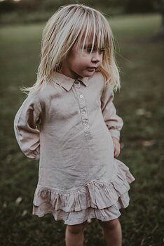 SKJORTKLÄNNING - BEIGE