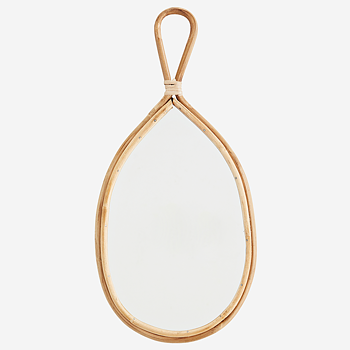 SPEGEL OVAL - BAMBU