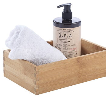 FÖRVARINGSLÅDA BAMBU - STOR