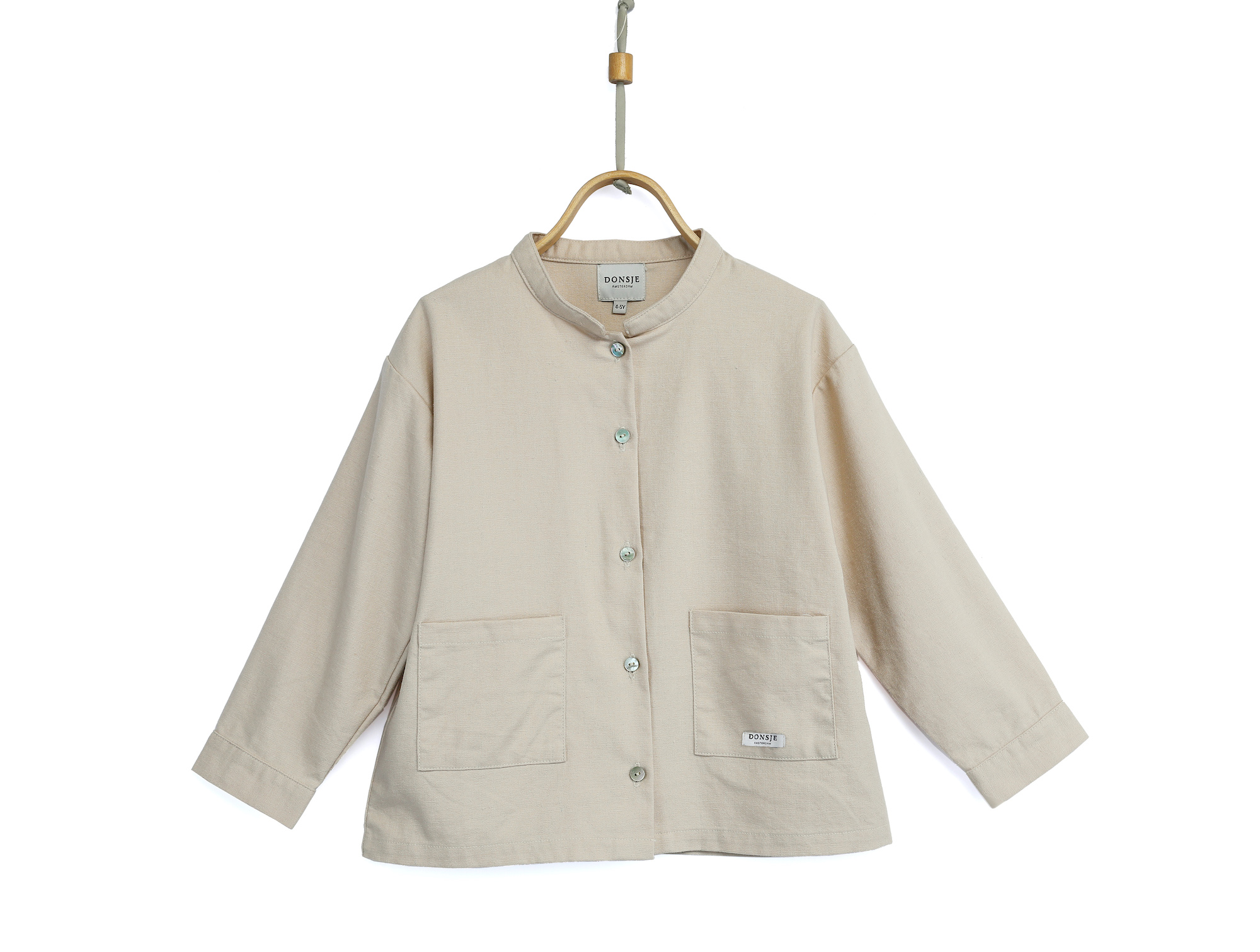 SKJORTA KIDS - BEIGE
