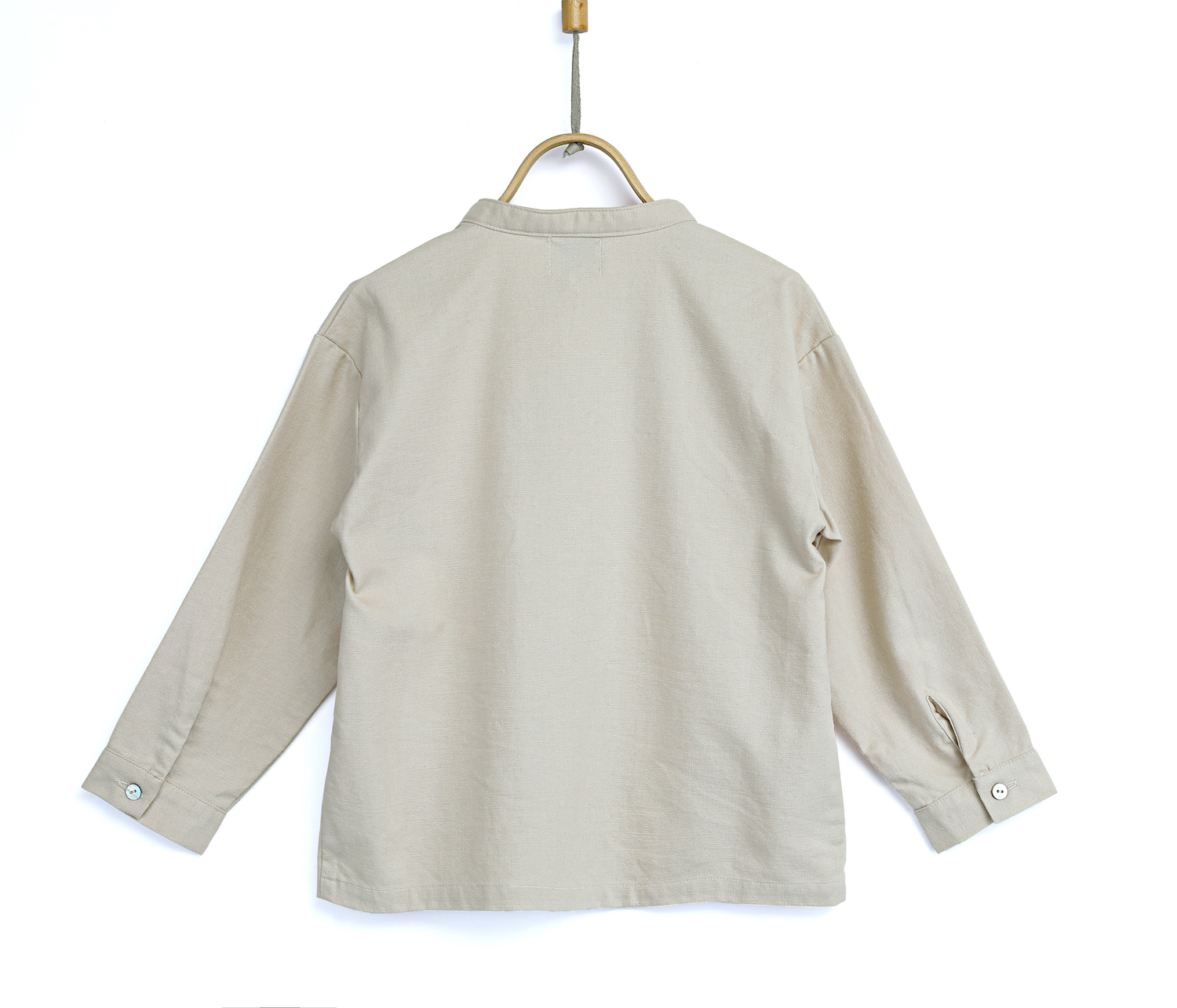 SKJORTA KIDS - BEIGE - 3