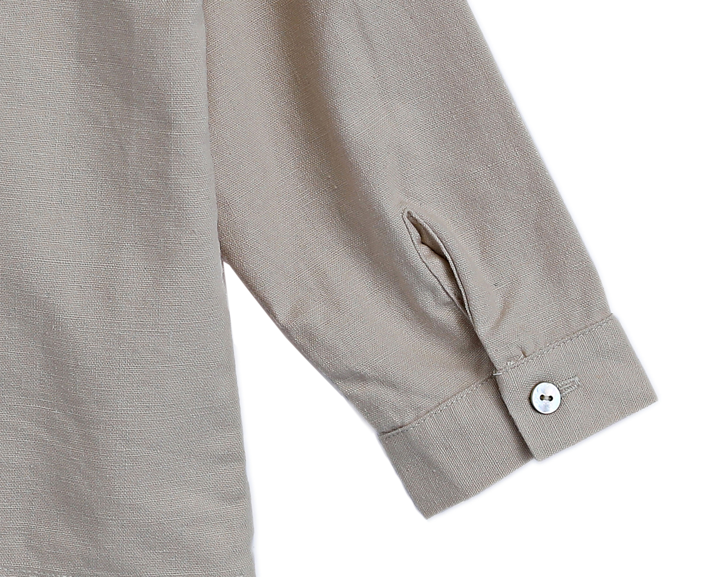 SKJORTA KIDS - BEIGE - 2