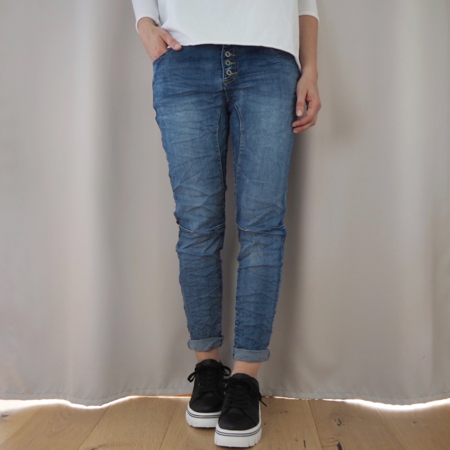 Jeans med knappar DENIM - Newplay - En Slags Verklighet