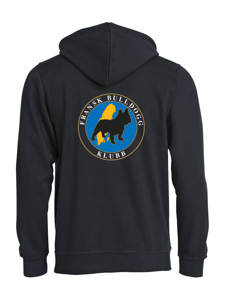 Hoodie Fransk Bulldogg Klubb - 3