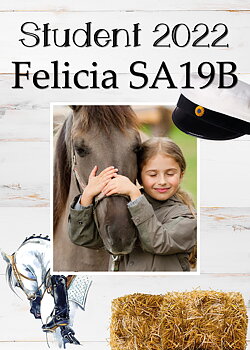 Student sign Horse