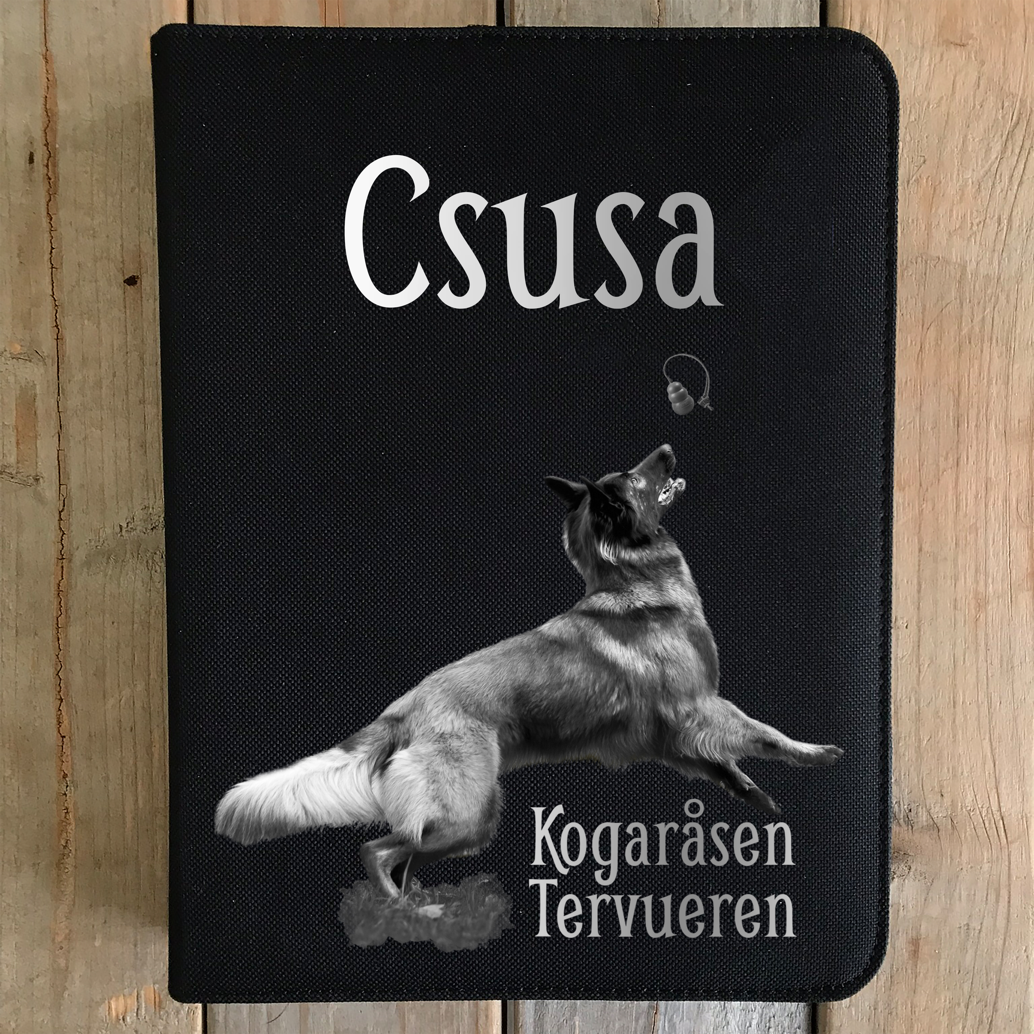 Competition binder with silouette + name Kogaråsen
