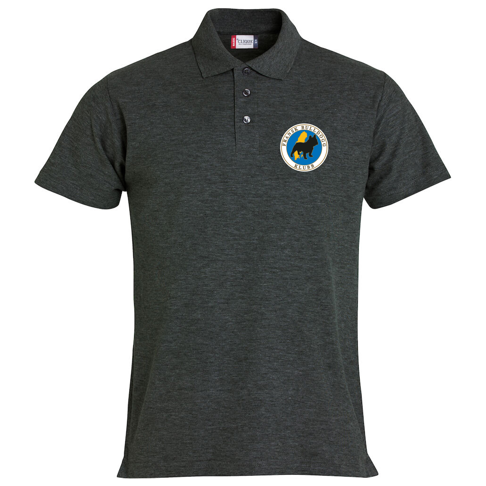 Basic polo shirt Fransk Bulldog Klubb