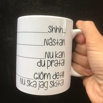Skit-mugg