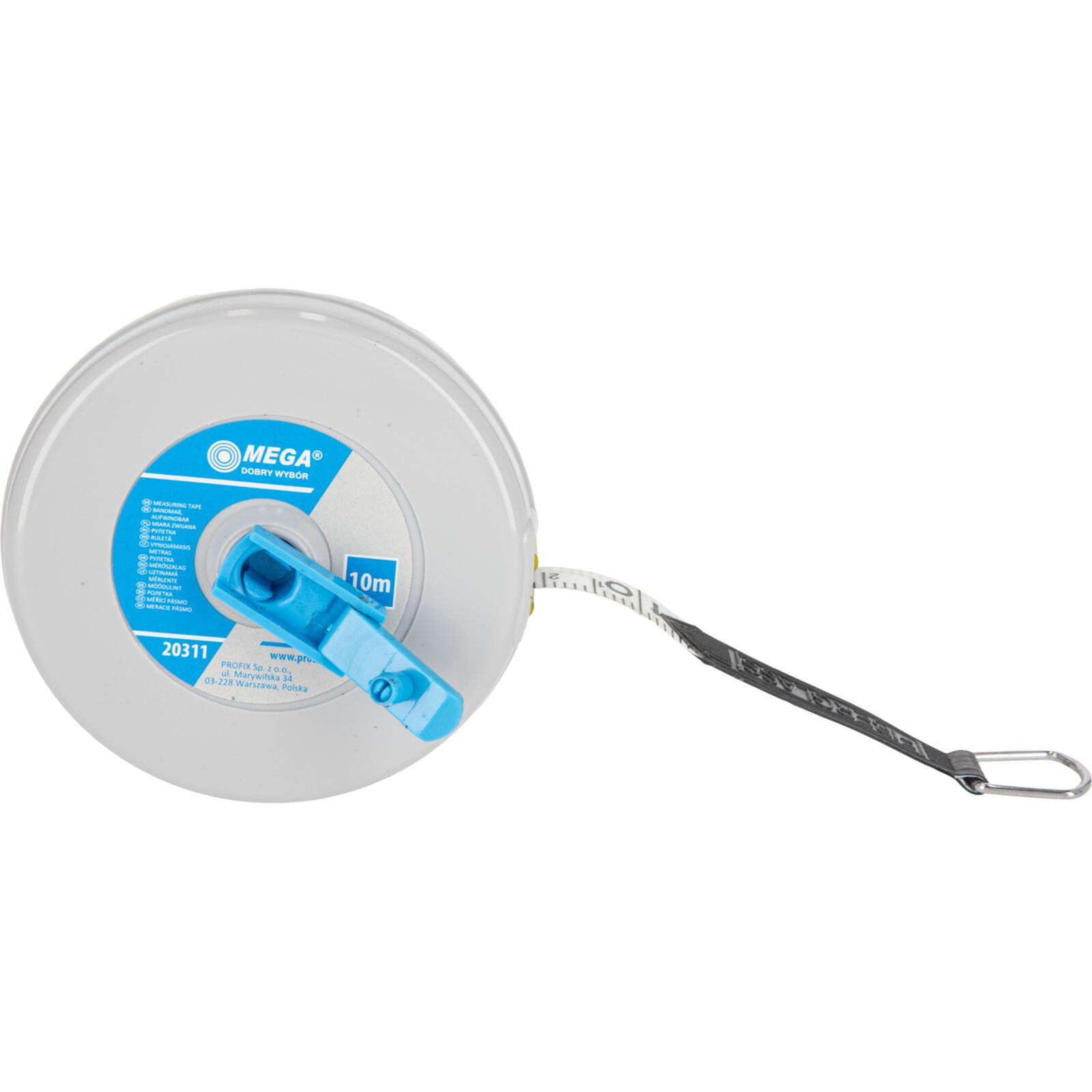 Fibre Glass Measuring Tape 10M . - 3