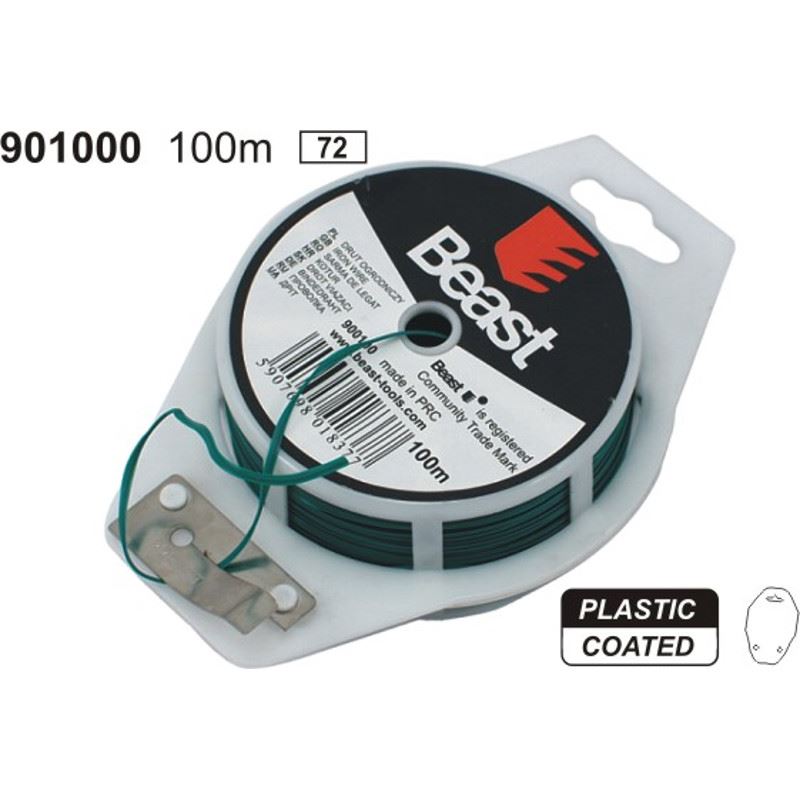 Beast Plastbelagd trädgårdstråd 100 m
