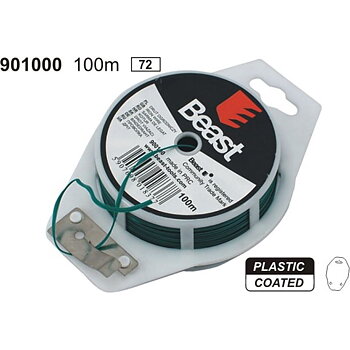 Beast Plastbelagd trädgårdstråd 100 m