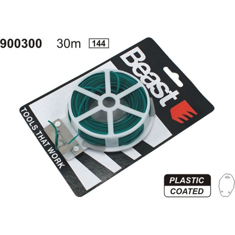 Beast Plastbelagd trädgårdstråd 30m