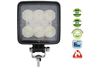 E-backlampa LED med 0,3 m kabel + DT