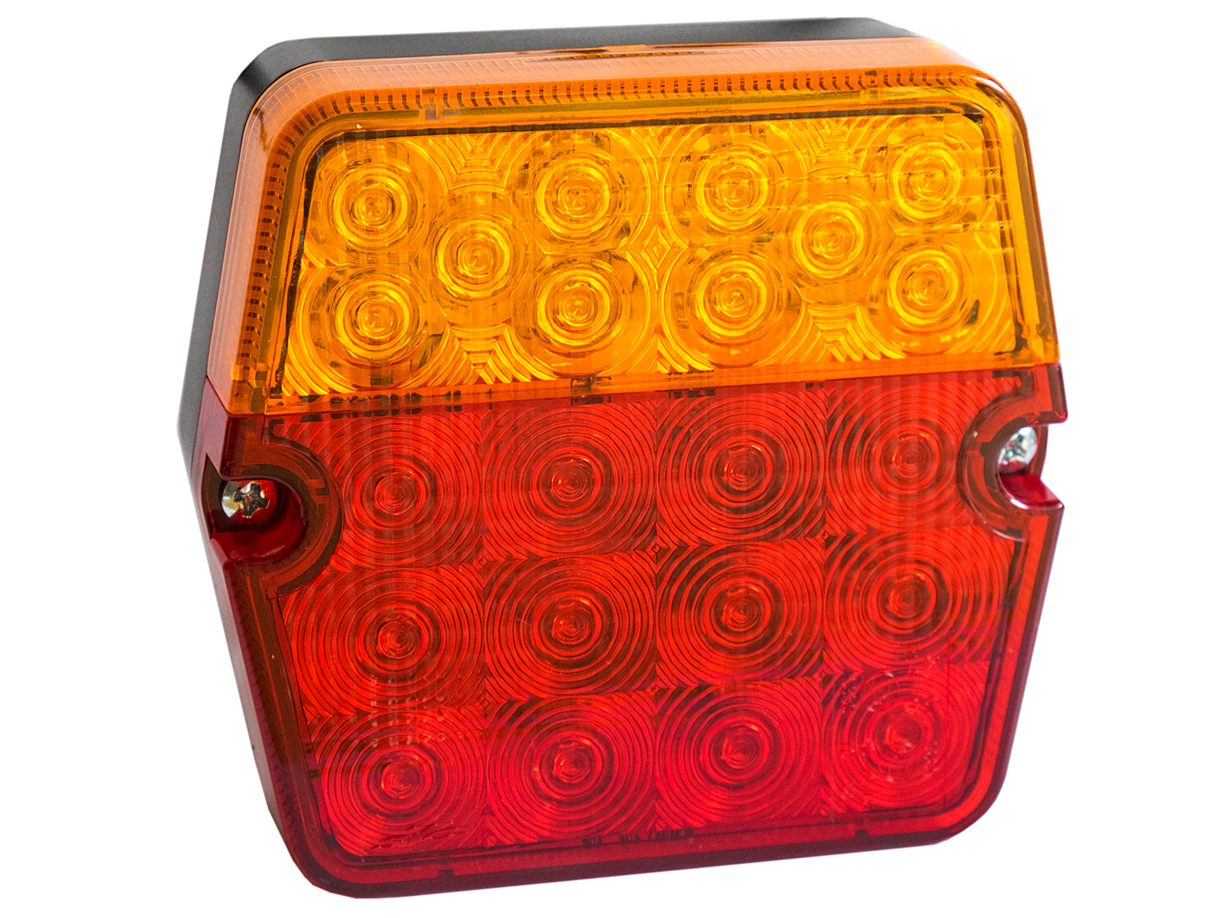 Baklampa LED med skyltbelysning utan reflex