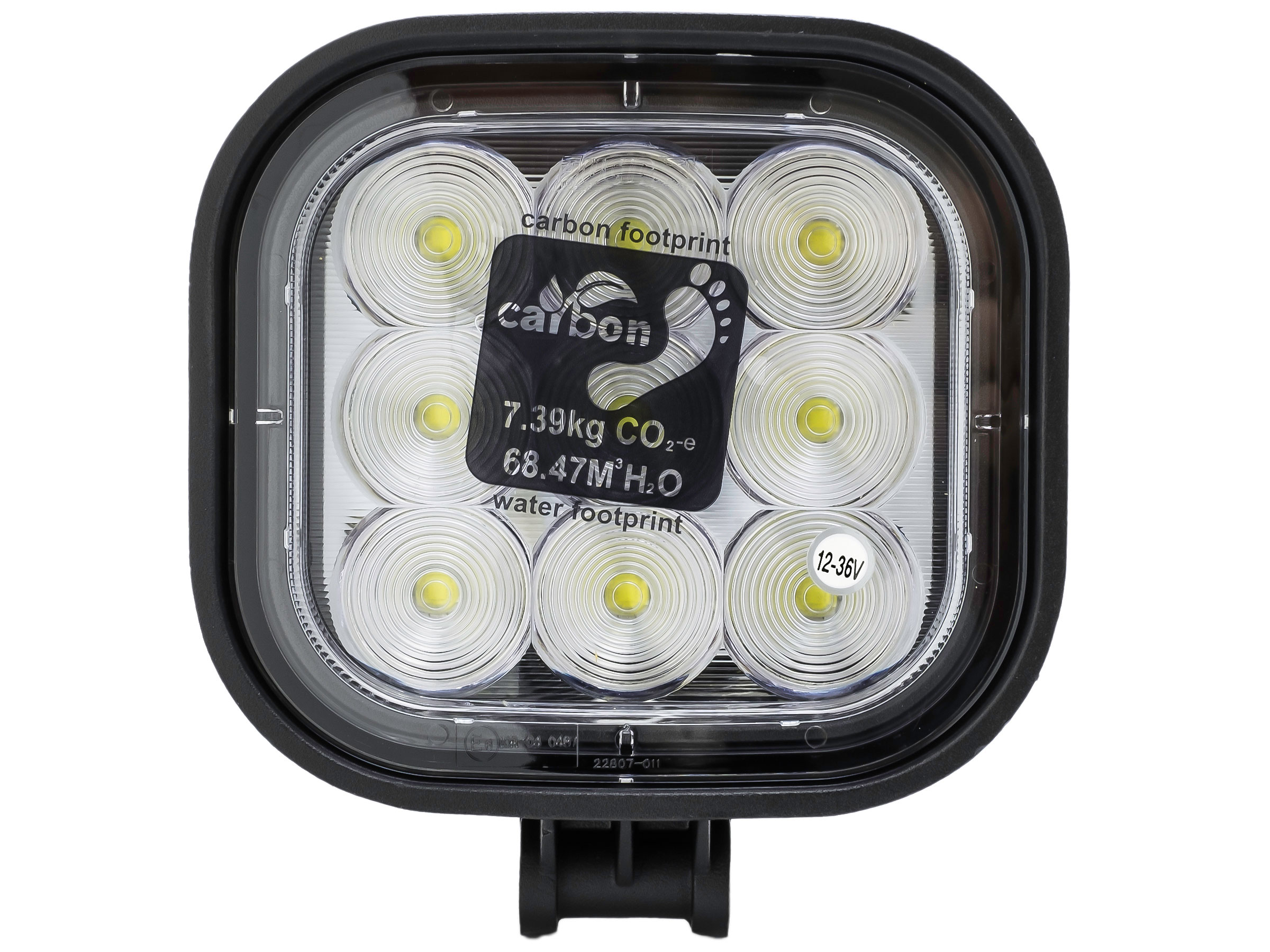 Arbetslampa LED 12-36V 2160 Lumen med inbyggd DT-kontakt - 4