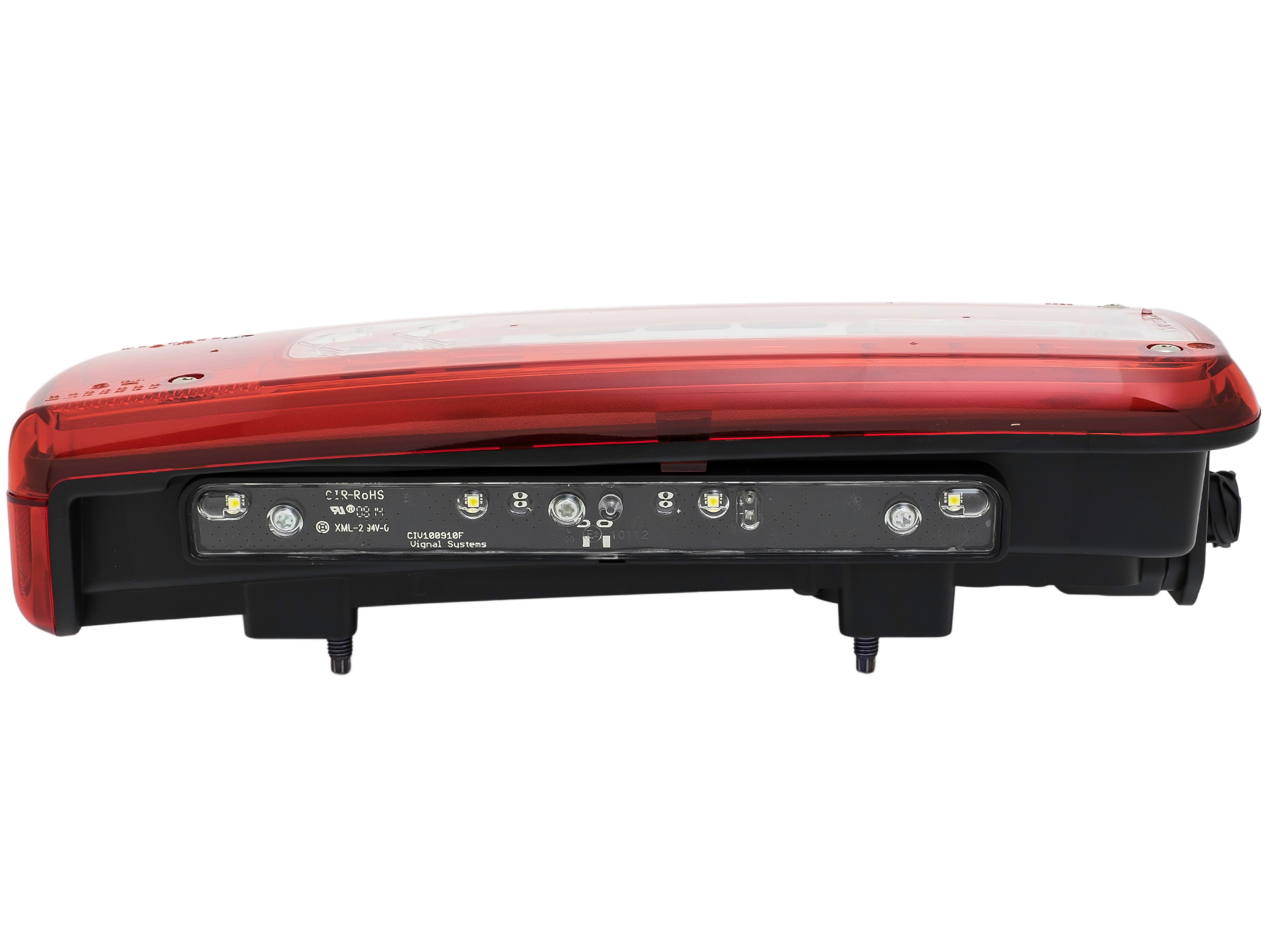 Baklampa LC10 LED vänster m skyltbelysning